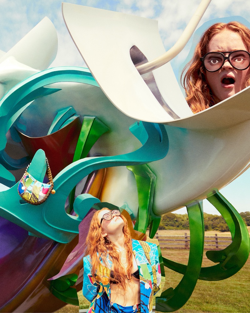 Sadie Sink Looks Carefree in Stella McCartney’s Winter Styles