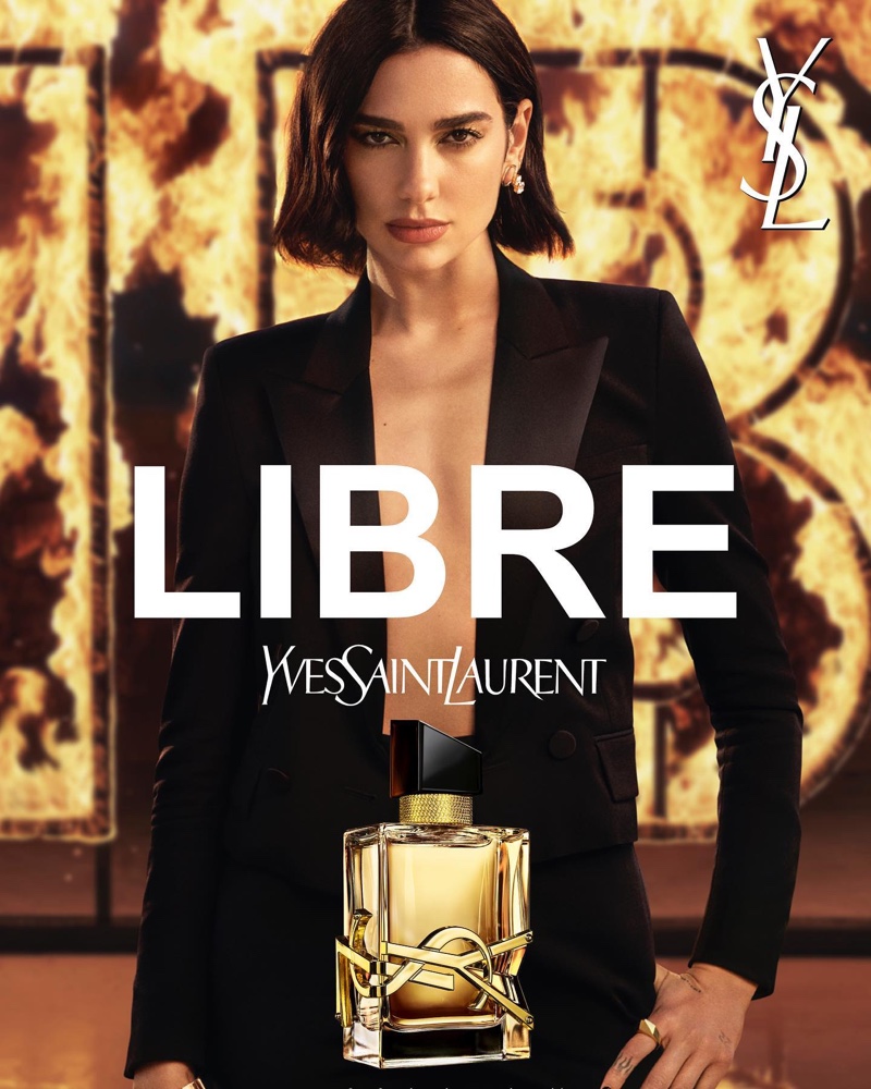 Dua Lipa Glows for Yves Saint Laurent Libre Le Parfum
