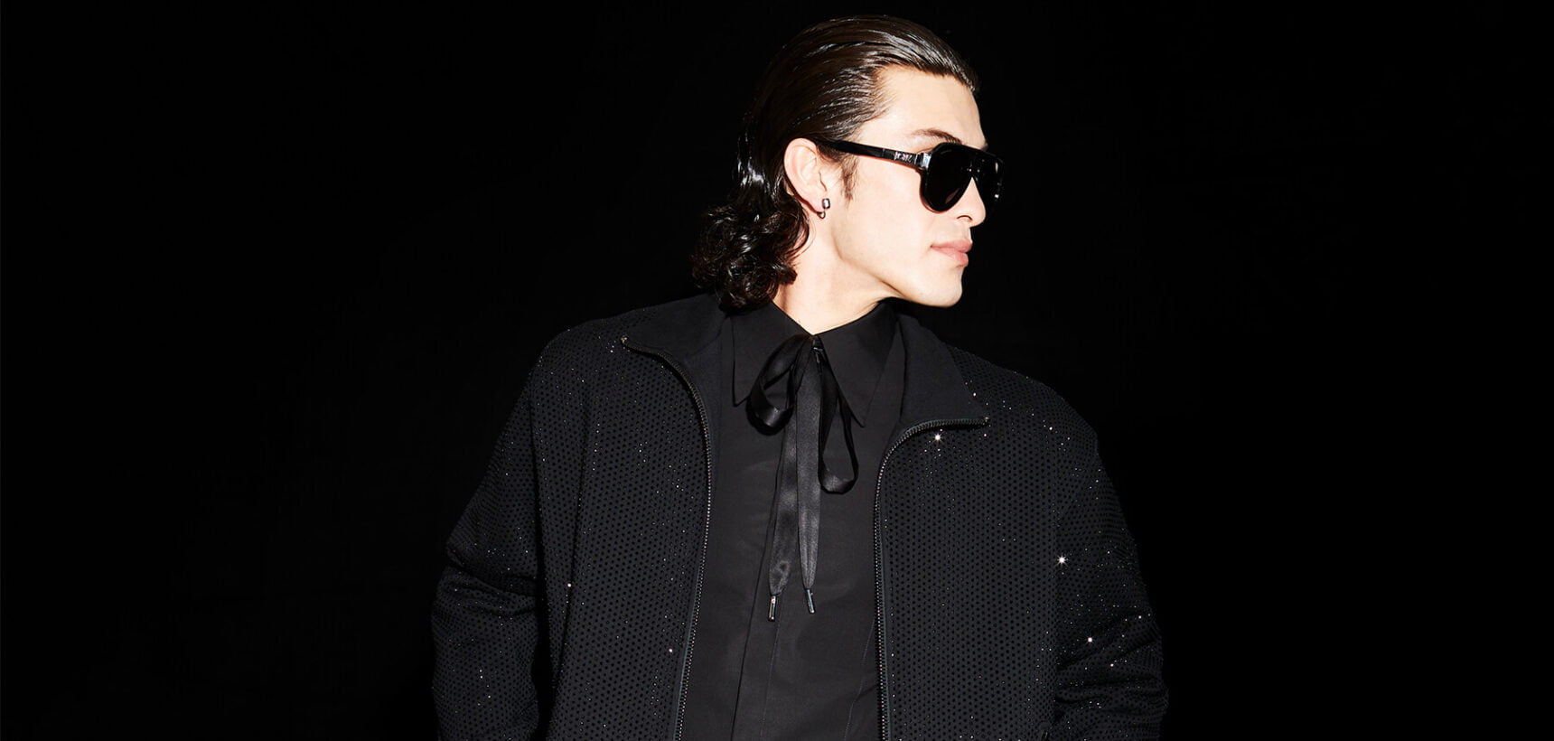 Zlatan Ibrahimović Returns To Dsquared2 For A Black On Black Fall Assortment